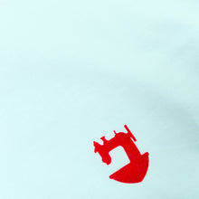 Load image into Gallery viewer, The Classic Signature Duck Egg Blue Organic T.shirt