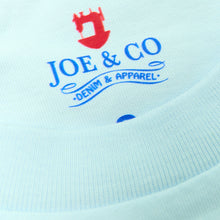 Load image into Gallery viewer, The Classic Signature Duck Egg Blue Organic T.shirt