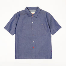 Load image into Gallery viewer, Beswick 08 Cotton Chambray Short Sleeve Shirt