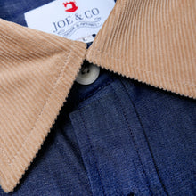 Load image into Gallery viewer, Fulton 1 Chambray And Cord Workers Shirt