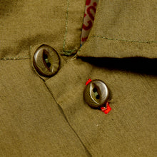 Load image into Gallery viewer, Beswick 07 Luxury Cotton Poplin Khaki Short Sleeve Shirt