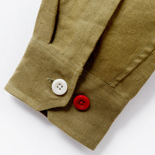 Load image into Gallery viewer, Arkwright 33 Moss Linen Over Shirt