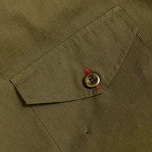 Load image into Gallery viewer, Boulton Khaki Luxury Cotton Poplin Tailed Shirt