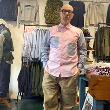 Load image into Gallery viewer, Fulton 7 Luxury 20s/20s Pink Cotton Contrast Stripe