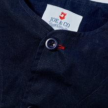 Load image into Gallery viewer, Baines 15 Navy - Biscuit Dry Wax Water Repellent Honeycomb Ripstop Over Shirt  