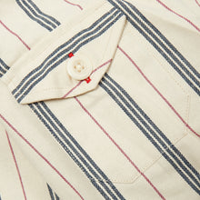 Load image into Gallery viewer, Baines 18 Candy Stripe Cotton Twill Over Shirt
