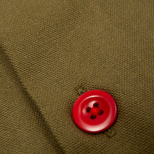 Load image into Gallery viewer, Paxton 51 Dark Olive Cotton Twill Over Shirt