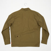 Load image into Gallery viewer, Paxton 51 Dark Olive Cotton Twill Over Shirt