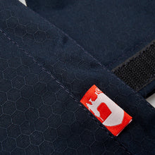 Load image into Gallery viewer, ASYMETRIC 3 Navy Dry Wax Honeycomb Ripstop Coat