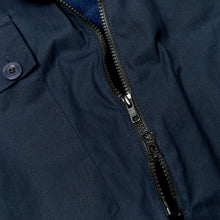 Load image into Gallery viewer, ASYMETRIC 3 Navy Dry Wax Honeycomb Ripstop Coat