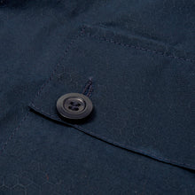 Load image into Gallery viewer, ASYMETRIC 3 Navy Dry Wax Honeycomb Ripstop Coat