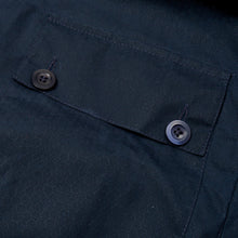 Load image into Gallery viewer, ASYMETRIC 3 Navy Dry Wax Honeycomb Ripstop Coat