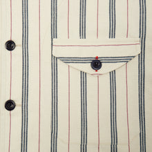 Load image into Gallery viewer, Baines 18 Candy Stripe Cotton Twill Over Shirt