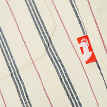 Load image into Gallery viewer, Baines 18 Candy Stripe Cotton Twill Over Shirt