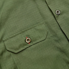 Load image into Gallery viewer, Paxton 36 Dark Olive Water Repellent Ripstop over shirt