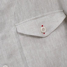 Load image into Gallery viewer, Baines 14 Putty Linen Over Shirt