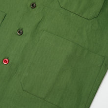 Load image into Gallery viewer, Chadwick 9 Grass Green Herringbone Over Shirt