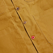 Load image into Gallery viewer, Baines 16 Biscuit - Navy Dry Wax Water Repellent Honeycomb Ripstop Over Shirt