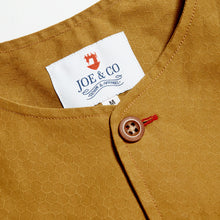 Load image into Gallery viewer, Baines 16 Biscuit - Navy Dry Wax Water Repellent Honeycomb Ripstop Over Shirt