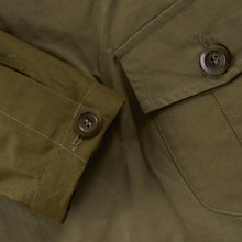 Load image into Gallery viewer, Bessemer Dark Olive & Green Toned Dry Wax Hunting Style Jacket