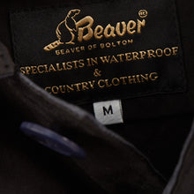 Load image into Gallery viewer, Bessemer Black And Navy Toned Dry Wax Hunting Style Jacket