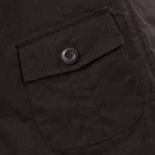 Load image into Gallery viewer, Bessemer Black And Navy Toned Dry Wax Hunting Style Jacket