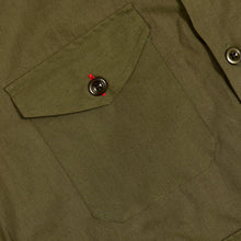 Load image into Gallery viewer, Whitney 1 Luxury Poplin Multi Pocket Khaki Over Shirt