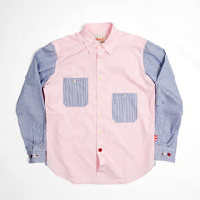 Load image into Gallery viewer, Fulton 7 Luxury 20s/20s Pink Cotton Contrast Stripe