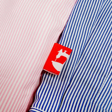 Load image into Gallery viewer, Fulton 7 Luxury 20s/20s Pink Cotton Contrast Stripe