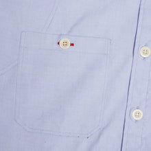 Load image into Gallery viewer, Dunham 03 Luxury Sky Cotton Oxford Patch Shirt