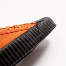 Load image into Gallery viewer, Joe & Co X Gola 05 Orange Canvas & Black Vulcanised Rubber Hi Top
