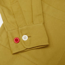 Load image into Gallery viewer, Baines 12 Mustard Twill Over Shirt