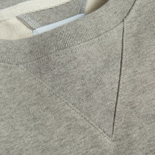Load image into Gallery viewer, Varsity 01 Marl Grey Vintage Loopback Embroidered Sweatshirt