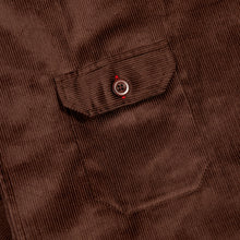Load image into Gallery viewer, Paxton 52 Choclolate cordury over shirt