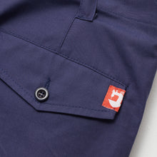 Load image into Gallery viewer, Bada 6 Luxury Navy Cotton Twill Utility Trouser