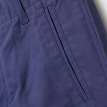 Load image into Gallery viewer, Albion 04 Navy Luxury Peached Cotton Utility Trouser