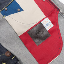 Load image into Gallery viewer, Collier 9 100% Cotton 11-1/4oz White Line Selvedge Denim