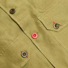 Load image into Gallery viewer, Bainewright 2 Moss Linen Vest