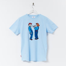 Load image into Gallery viewer, Joe Parfum DTF Printed Sky Blue Australian Super Cotton T Shirt