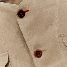 Load image into Gallery viewer, Baines 13 Mushroom Linen Over Shirt