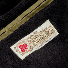 Load image into Gallery viewer, ASYEMMETRIC 2 OLIVE & BISCUIT DRY WAX COAT