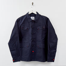 Load image into Gallery viewer, Arkwright 30 Dark Navy Water Repellent Honeycomb Ripstop Over Shirt