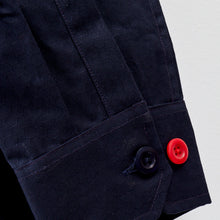 Load image into Gallery viewer, Arkwright 30 Dark Navy Water Repellent Honeycomb Ripstop Over Shirt