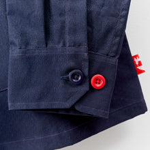 Load image into Gallery viewer, Arkwright 30 Dark Navy Water Repellent Honeycomb Ripstop Over Shirt