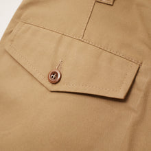 Load image into Gallery viewer, Bada 5 Luxury Fawn Cotton Twill Utility Trouser