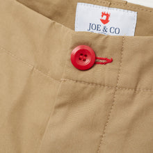 Load image into Gallery viewer, Bada 5 Luxury Fawn Cotton Twill Utility Trouser