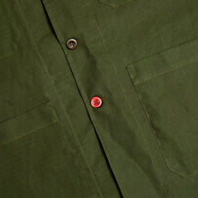 Load image into Gallery viewer, Baines 11 Dark Green Water Repellent Cotton Rip Stop Over Shirt