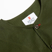 Load image into Gallery viewer, Baines 11 Dark Green Water Repellent Cotton Rip Stop Over Shirt