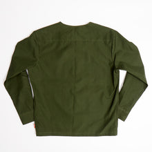 Load image into Gallery viewer, Baines 11 Dark Green Water Repellent Cotton Rip Stop Over Shirt