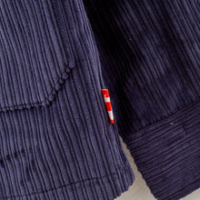 Load image into Gallery viewer, Chadwick 7 Irregular Navy Cord Over Shirt